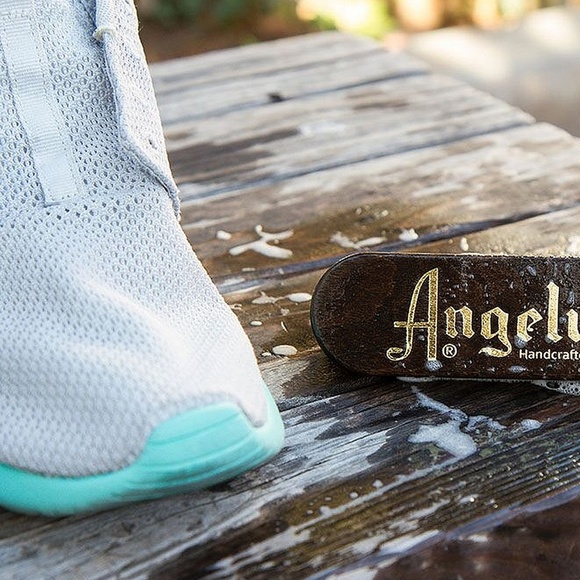 Premium Cleaning NYLON BRISTLE BRUSH for Sneaker Nubuck Suede shoe scrub ANGELUS - Picture 3 of 5